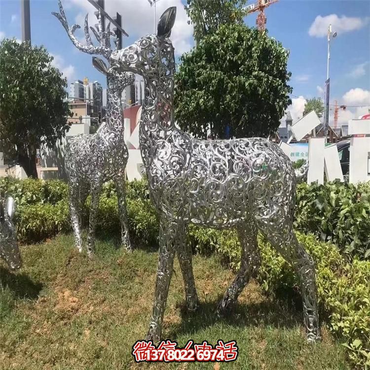 LED梅花鹿雕塑照明，景觀照明設(shè)計(jì)體驗(yàn)