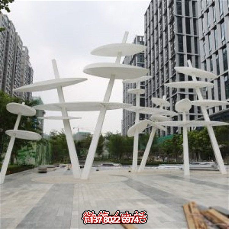 不銹鋼大型樹葉雕塑，為你的戶外景觀創(chuàng)造獨(dú)特的創(chuàng)意