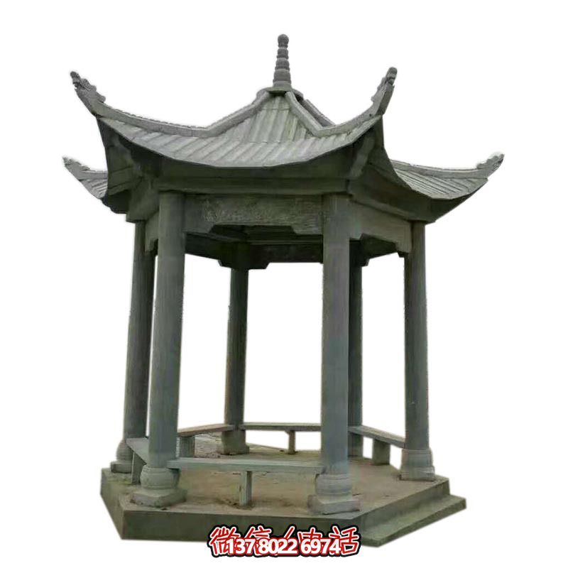 仿古式涼亭，讓您的花園和廣場更加休閑簡易