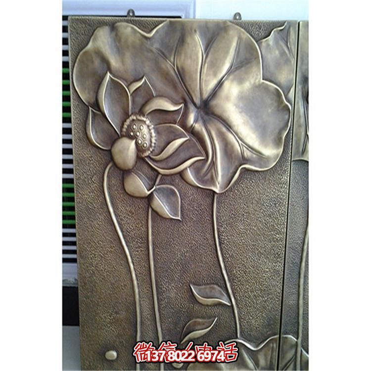 品質生活，精致家居——荷葉荷花系列銅雕擺件