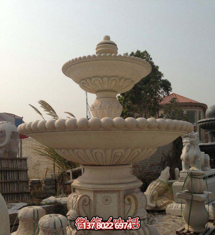 雕塑設計，構建大型花崗巖園林景觀