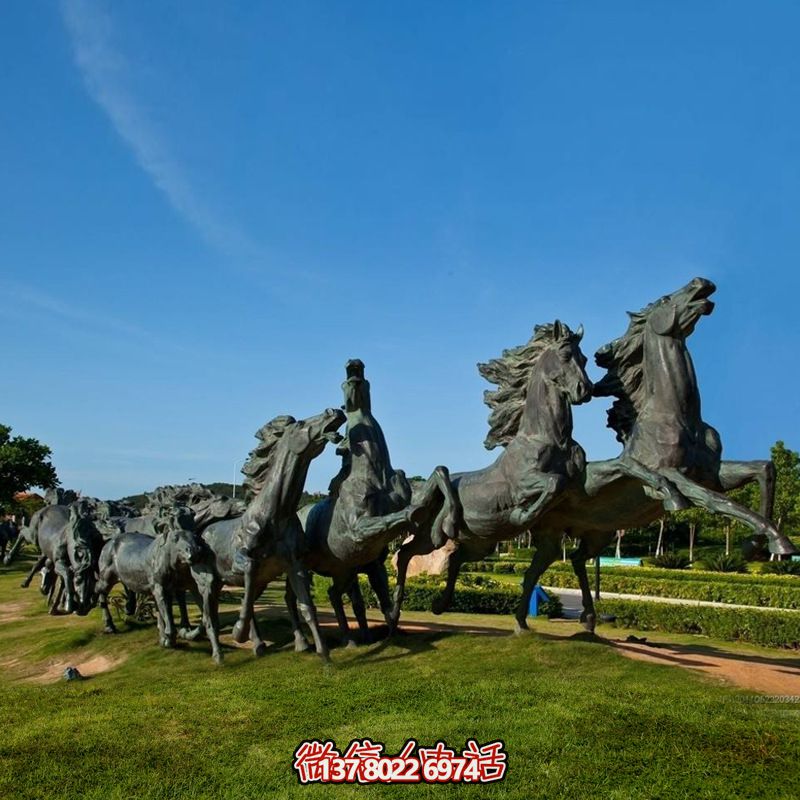 不銹鋼仿古馬雕塑萬馬奔騰,重現(xiàn)古老傳奇 不銹鋼仿古馬雕塑萬馬奔騰,重現(xiàn)古老傳奇