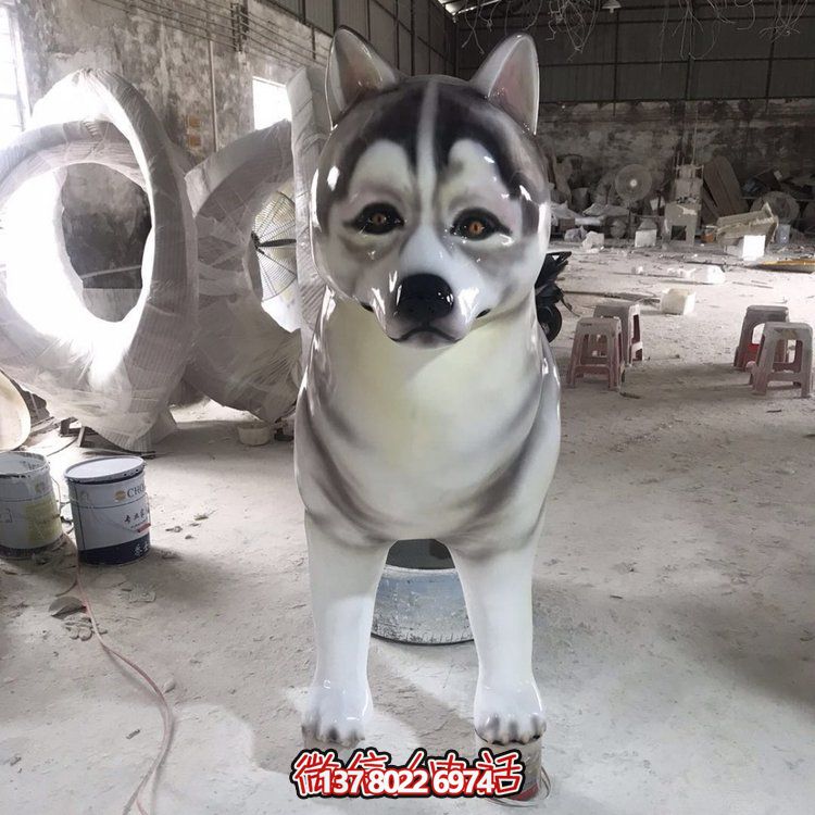 仿真玻璃鋼雪橇擺件，精致精美，溫馨家居裝飾