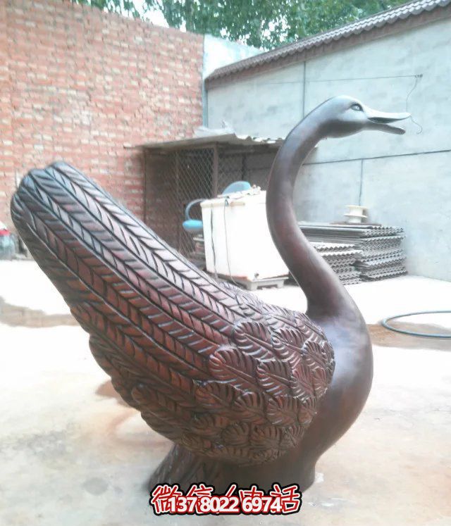 戶(hù)外不銹鋼噴漆烤漆切面工藝天鵝雕塑 戶(hù)外不銹鋼噴漆烤漆切面工藝天鵝雕塑