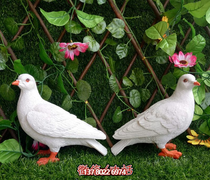 花園擺件仿真鴿子樹脂雕塑庭院裝飾房頂小件戶外陽臺(tái)擺件 花園擺件仿真鴿子樹脂雕塑庭院裝飾房頂小件戶外陽臺(tái)擺件